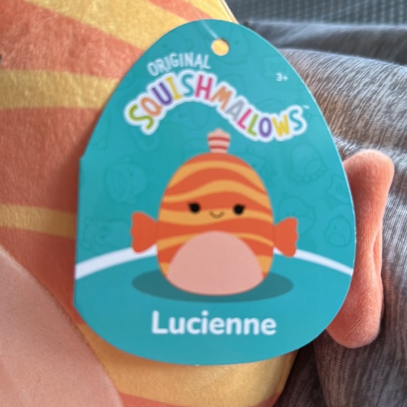 NWT 7” Lucienne the Lion Fish Squishmallow - Picture 2 of 6